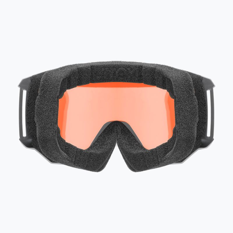 Скиорски очила UVEX Athletic LGL black matt/orange/clear 3