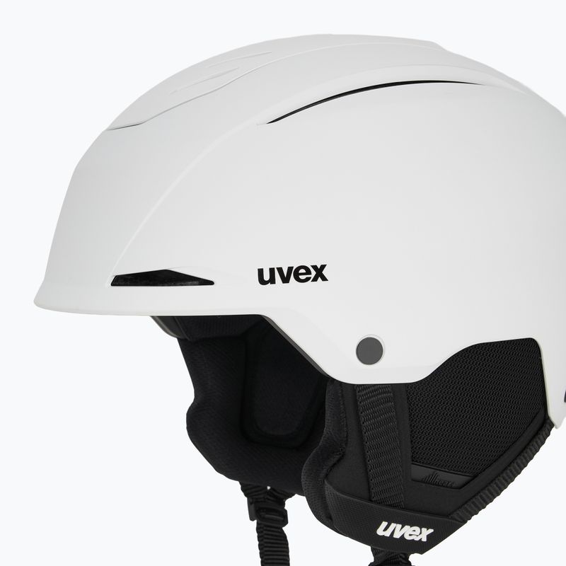 Скиорска каска UVEX Resolution white matt 7