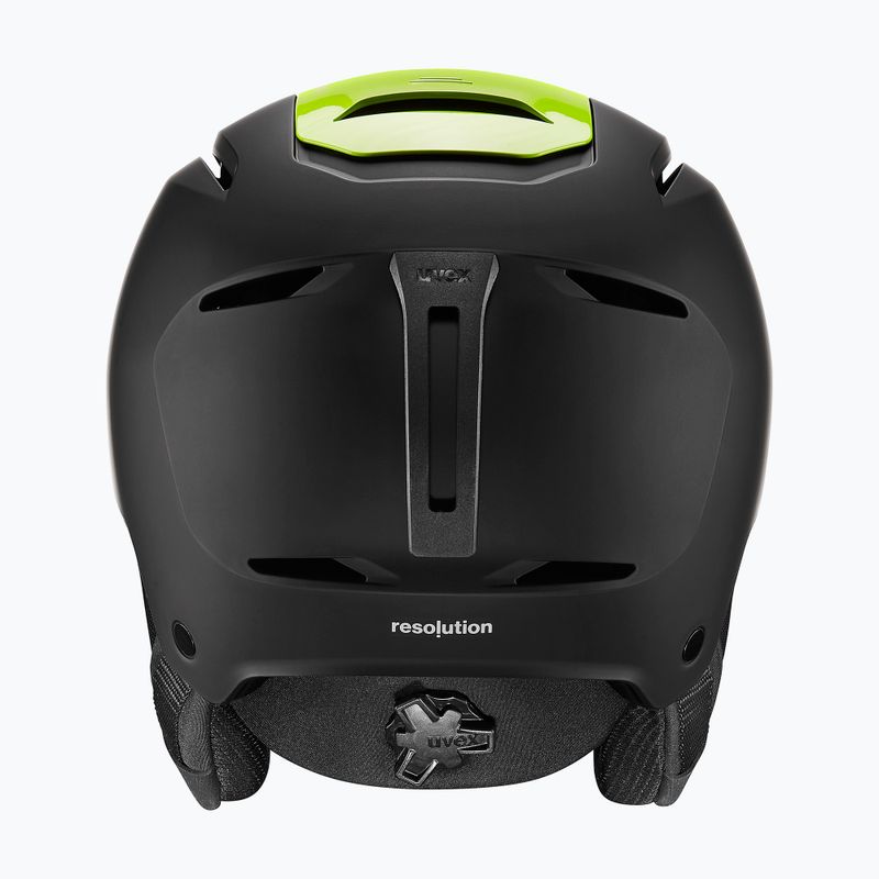 Скиорска каска UVEX Resolution black/electrum grad matt 3