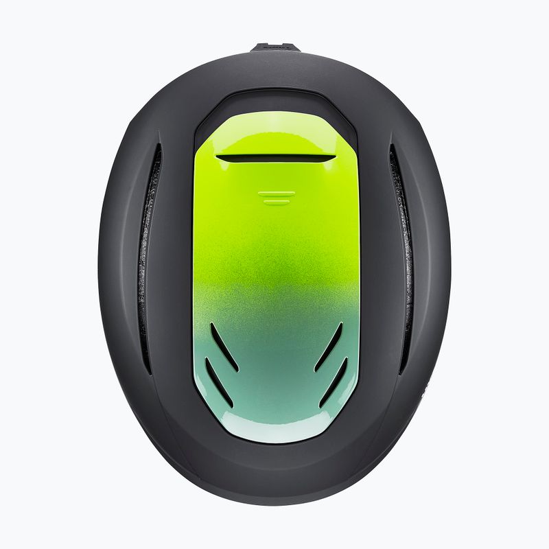 Скиорска каска UVEX Resolution black/electrum grad matt 4