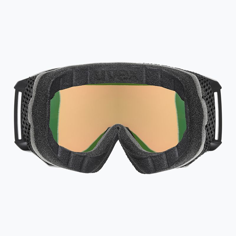 Скиорскa маска UVEX Athletic CV black/mirror red 3