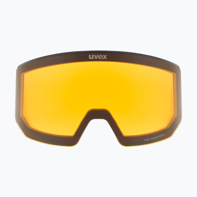 Скиорска маска Uvex Lace Attract FM black matt/mirror blue 8