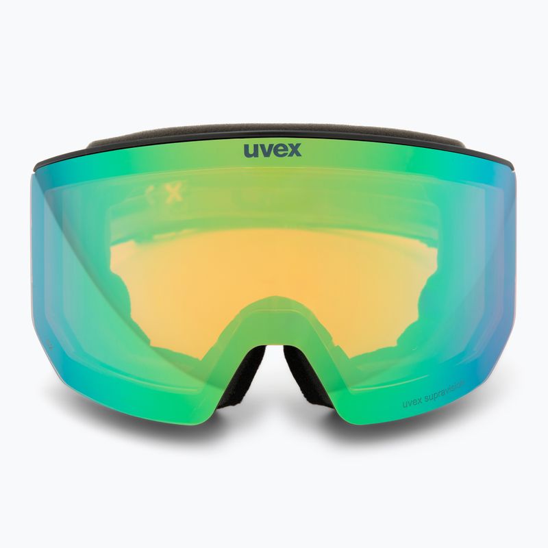Скиорска маска Uvex Lace Attract FM black matt/mirror opal 3