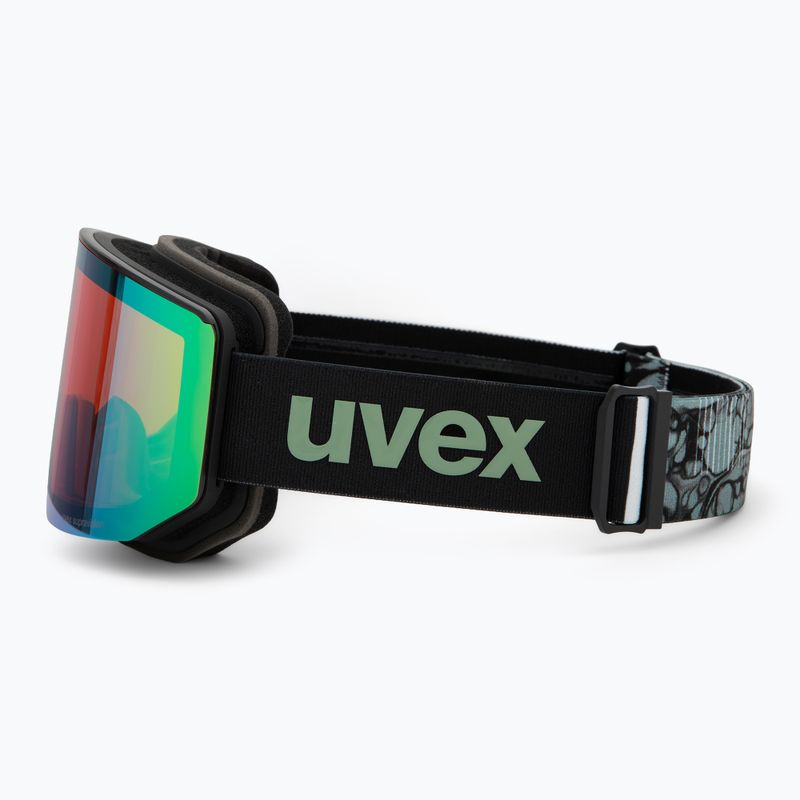 Скиорска маска Uvex Lace Attract FM black matt/mirror opal 5