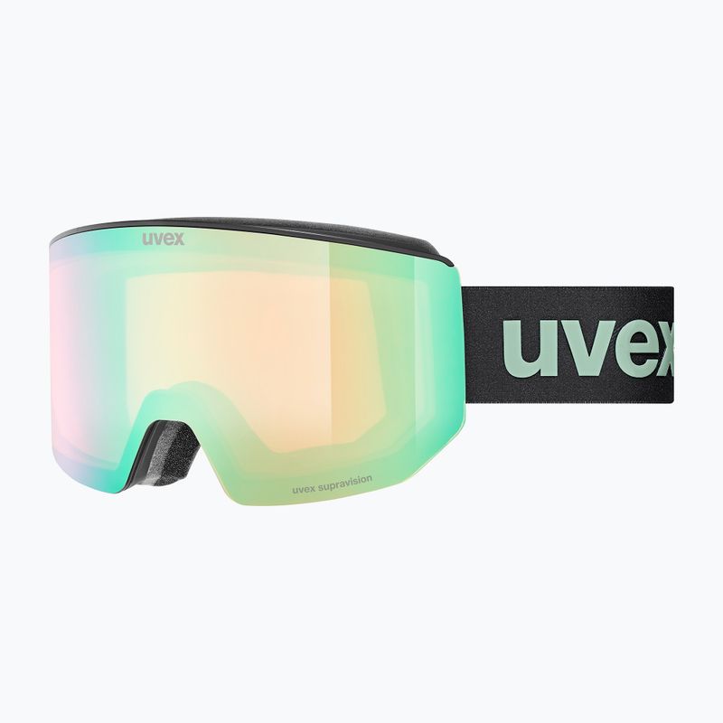 Скиорска маска Uvex Lace Attract FM black matt/mirror opal 7