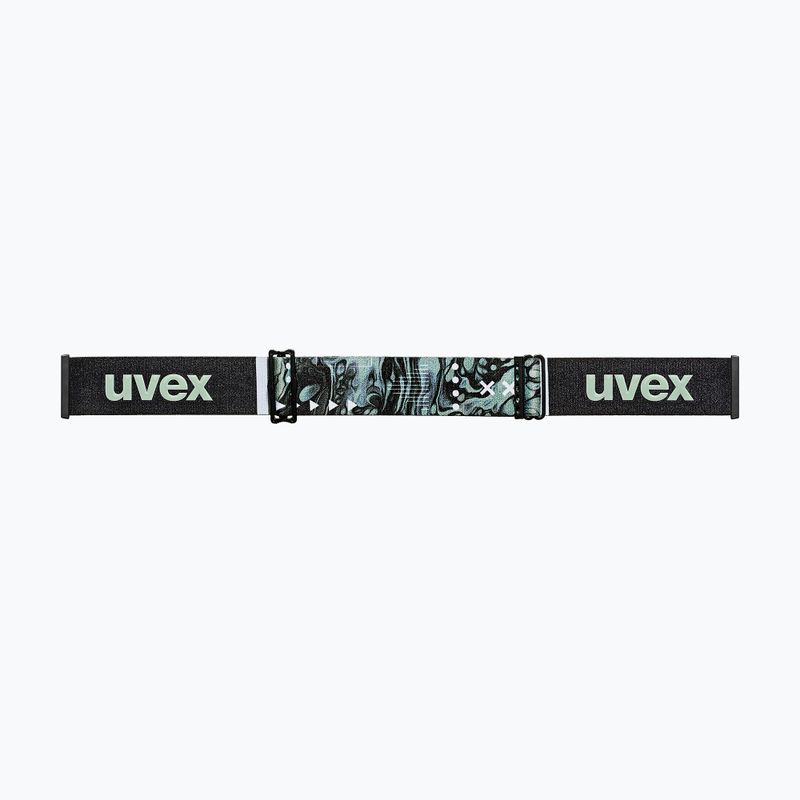 Скиорска маска Uvex Lace Attract FM black matt/mirror opal 11