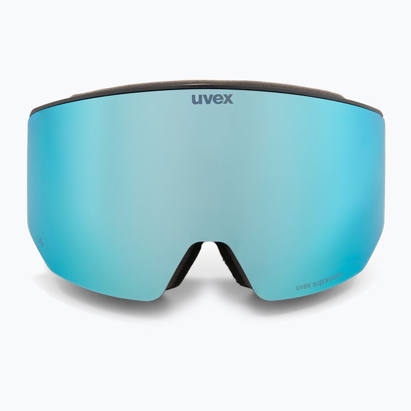 Скиорска маска Uvex Lace Attract FM black matt/mirror ice 3