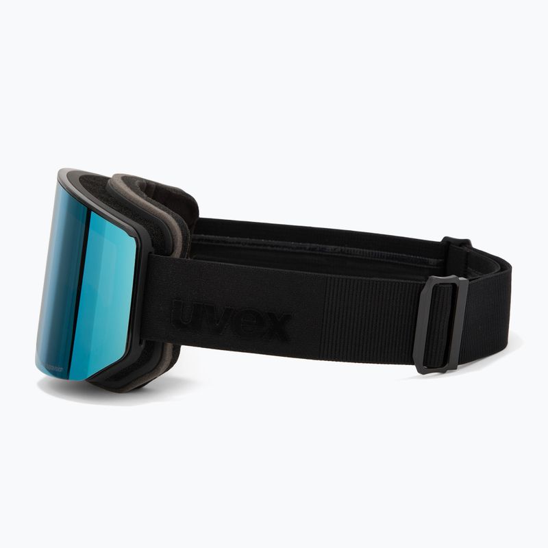 Скиорска маска Uvex Lace Attract FM black matt/mirror ice 5