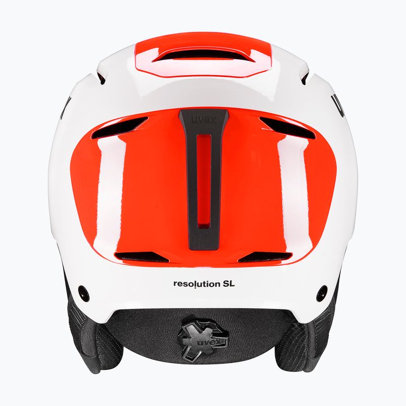 Скиорска каска UVEX Resolution SL white/electric red 12