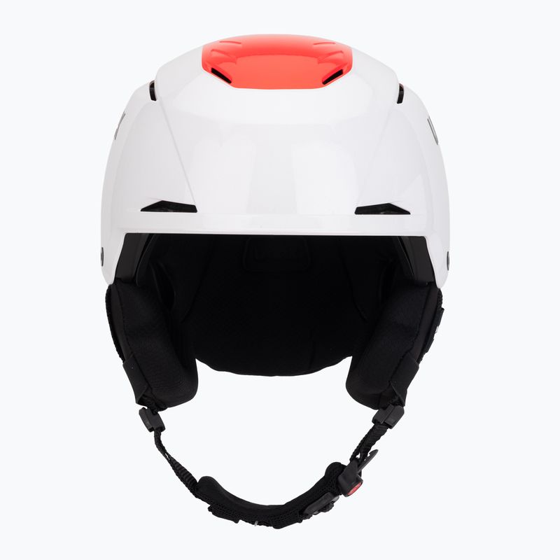 Скиорска каска UVEX Resolution SL white/electric red 2
