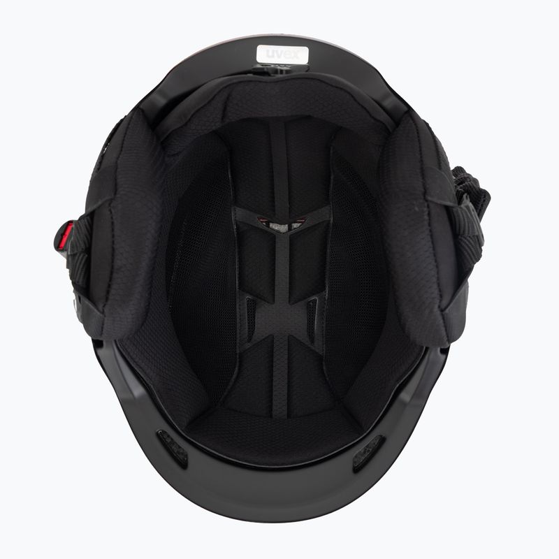 Скиорска каска UVEX Resolution SL white/electric red 5