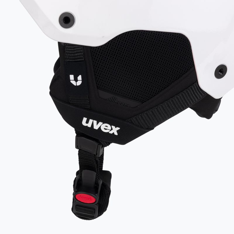 Скиорска каска UVEX Resolution SL white/electric red 8