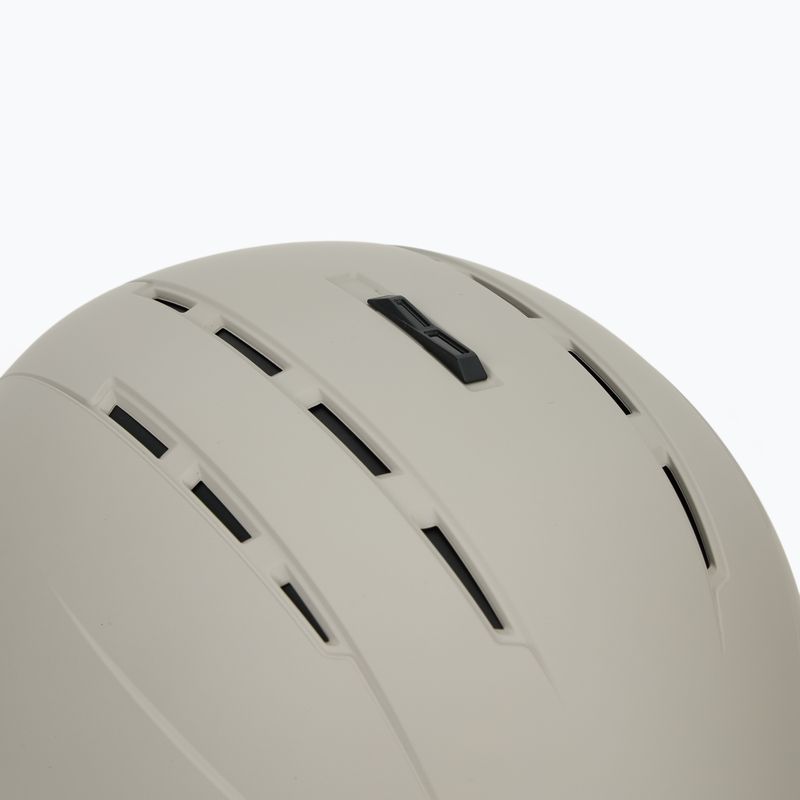 Скиорска каска UVEX Stance warm grey/black matt 9