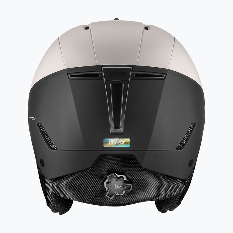 Скиорска каска UVEX Stance warm grey/black matt 12