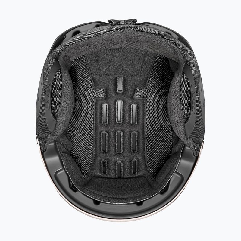 Скиорска каска UVEX Stance warm grey/black matt 14