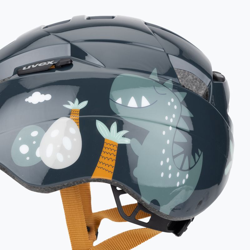 Детска велосипедна каска UVEX Kid 2 dino world 7