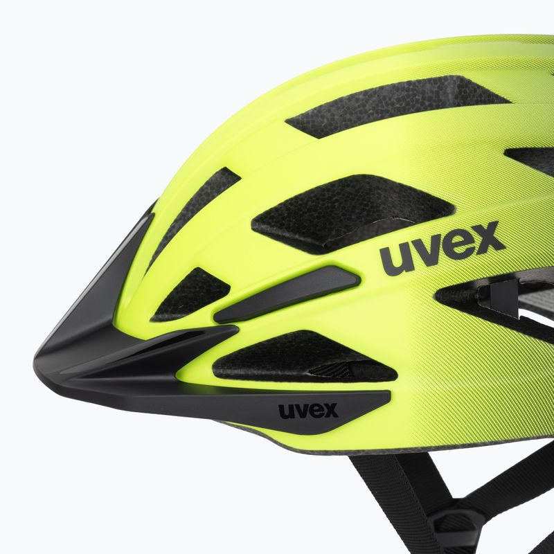 Велосипедна каска UVEX I-vo 2 neon yellow/black matt 7