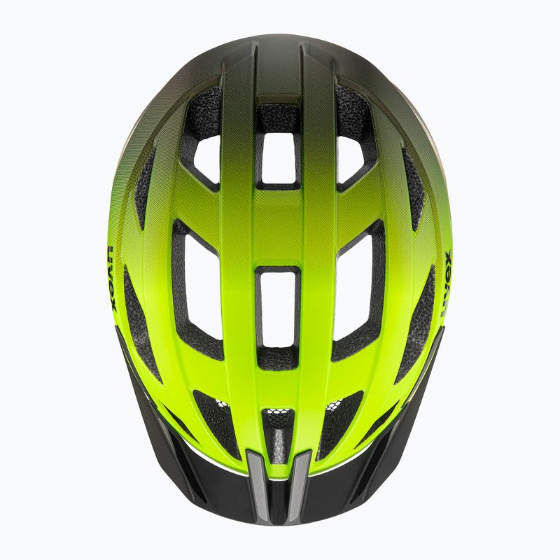 Каска за велосипед UVEX I-vo 2 neon yellow/black matt 4