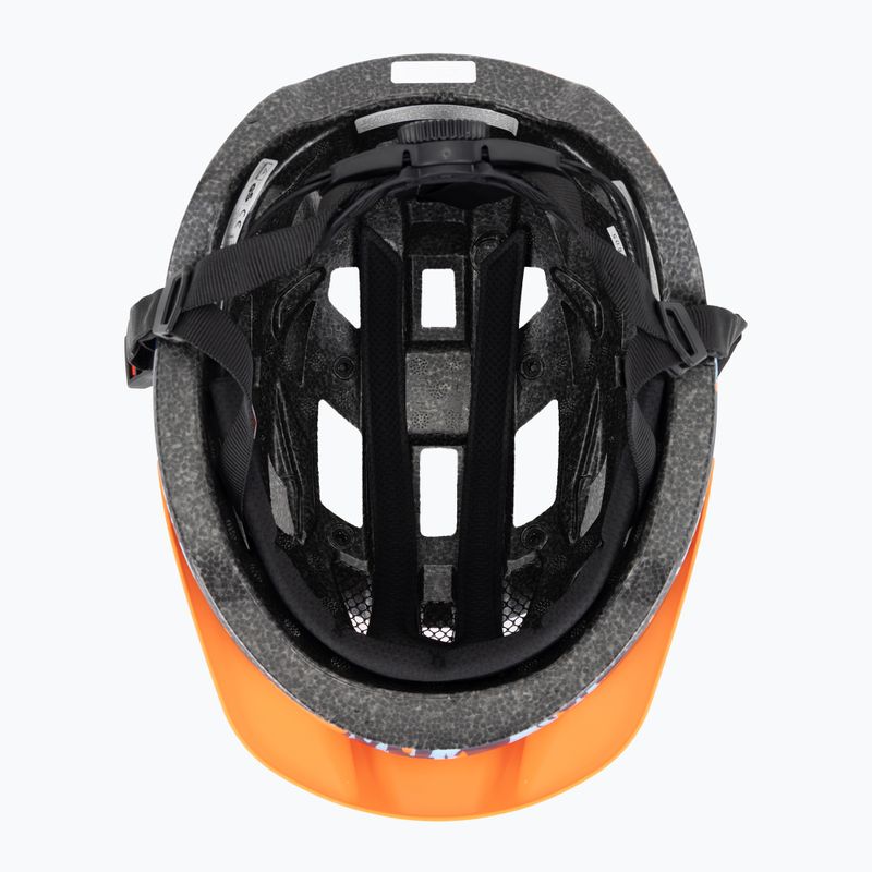 Детска велосипедна каска UVEX Air Wing 2 papaya/bubble blue 5