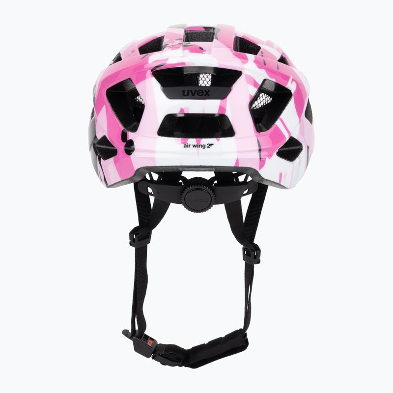 Детска велосипедна каска UVEX Air Wing 2 strawberry/black 4