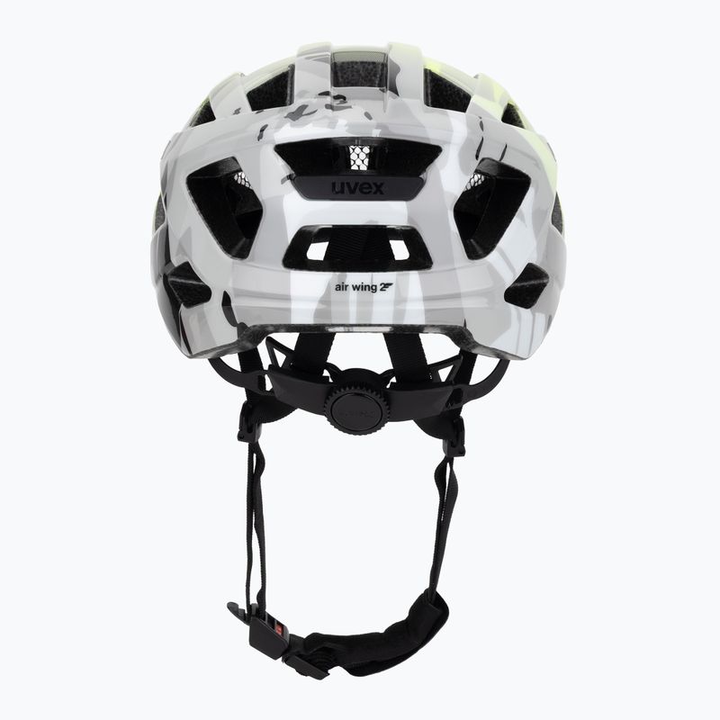 Детска велосипедна каска UVEX Air Wing 2 neon yellow/black 4