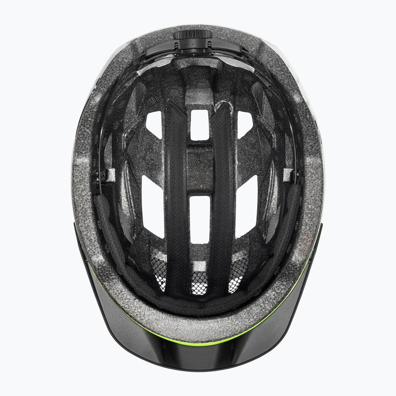Детска велосипедна каска UVEX Air Wing 2 neon yellow/black 12