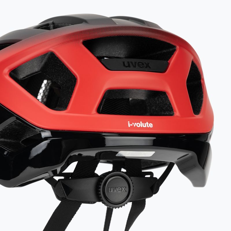 Велосипедна каска UVEX I-Volute black/red matt 8
