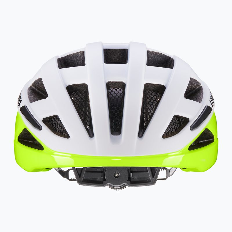 Каска за велосипед UVEX I-Volute white/neon yellow matt 2