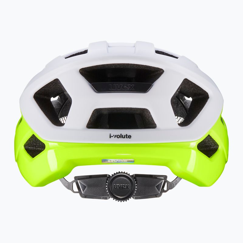 Каска за велосипед UVEX I-Volute white/neon yellow matt 3
