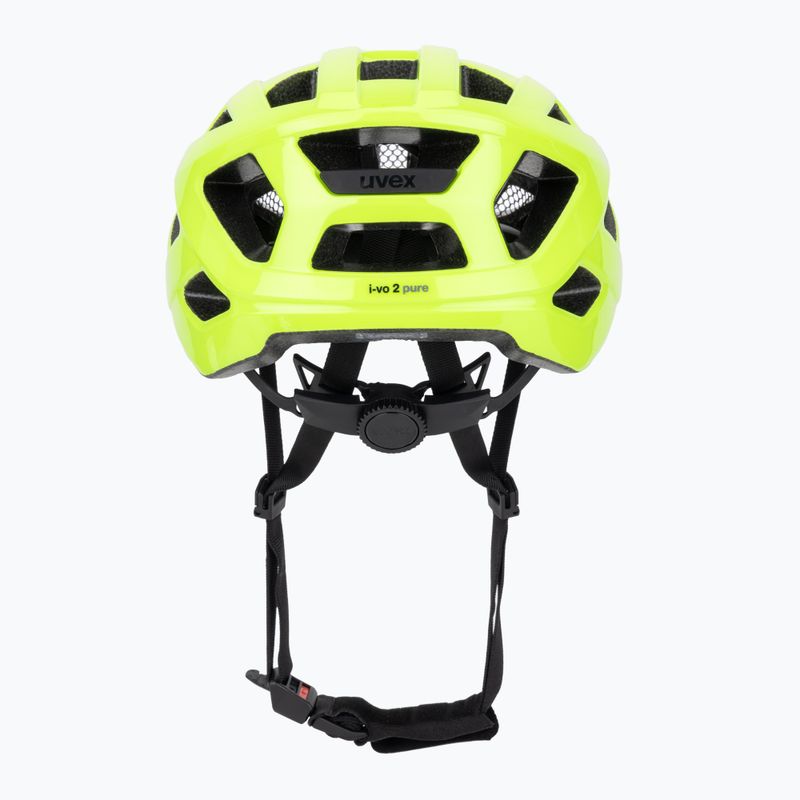 Велосипедна каска UVEX I-vo 2 Pure neon yellow 4