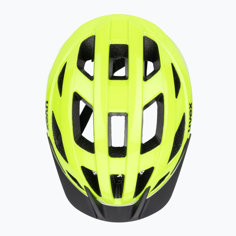 Велосипедна каска UVEX I-vo 2 Pure neon yellow 6