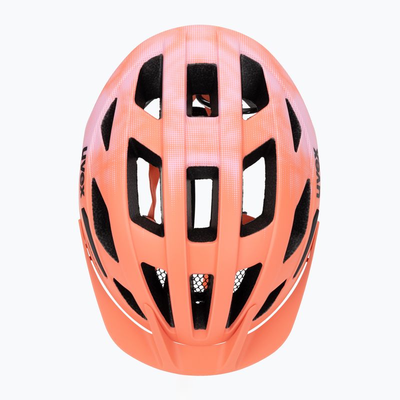 Детска велосипедна каска UVEX Air Wing 2 CC coral/strawberry matt 6