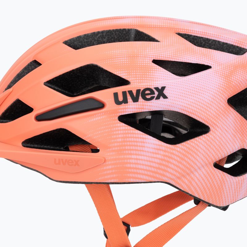 Детска велосипедна каска UVEX Air Wing 2 CC coral/strawberry matt 7