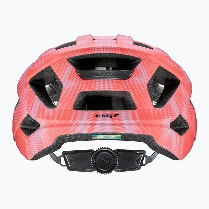 Детска велосипедна каска UVEX Air Wing 2 CC coral/strawberry matt 10