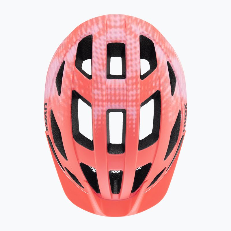 Детска велосипедна каска UVEX Air Wing 2 CC coral/strawberry matt 11