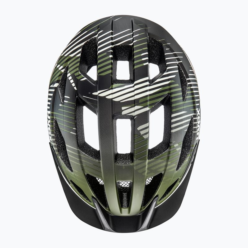 Детска велосипедна каска UVEX Air Wing 2 CC dark olive/black matt 4