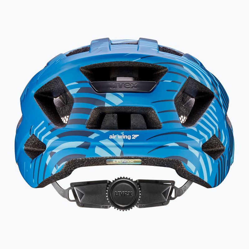 Детска велосипедна каска UVEX Air Wing 2 CC dusk/bubble blue matt 10