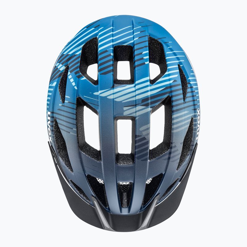 Детска велосипедна каска UVEX Air Wing 2 CC dusk/bubble blue matt 11