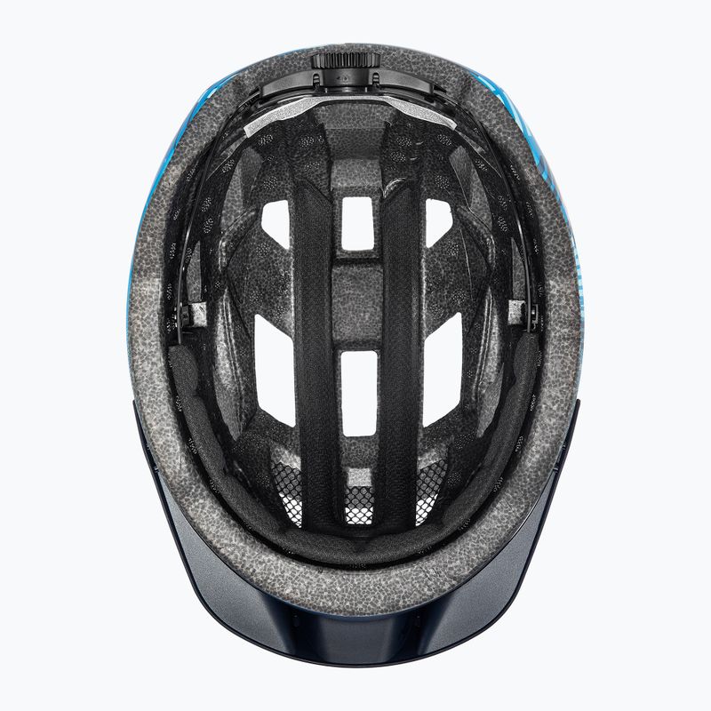 Детска велосипедна каска UVEX Air Wing 2 CC dusk/bubble blue matt 12