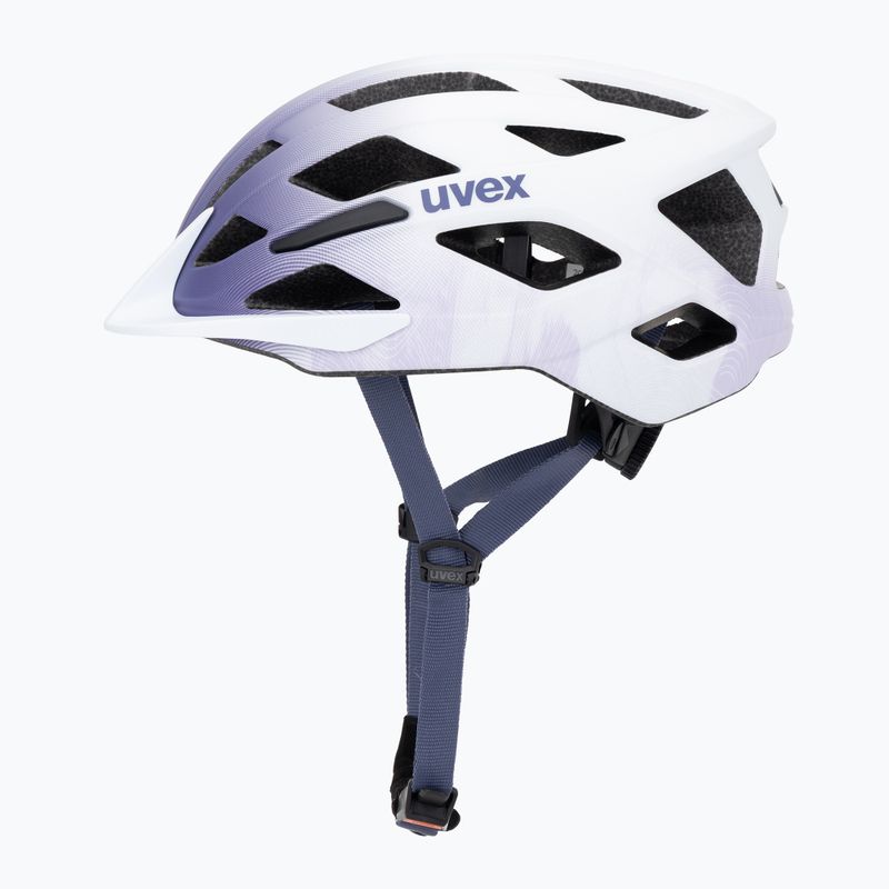 Детска велосипедна каска UVEX Air Wing 2 CC lilac/white matt 3