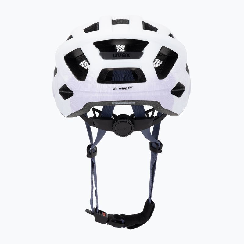 Детска велосипедна каска UVEX Air Wing 2 CC lilac/white matt 4