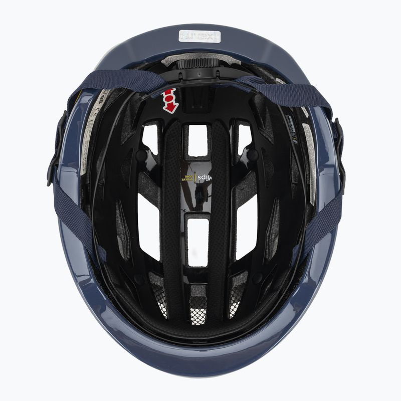 Велосипедна каска UVEX I-Volute Mips white/dusk blue matt 5