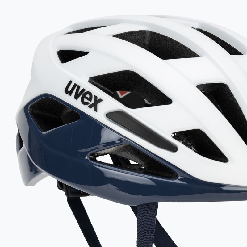 Велосипедна каска UVEX I-Volute Mips white/dusk blue matt 8