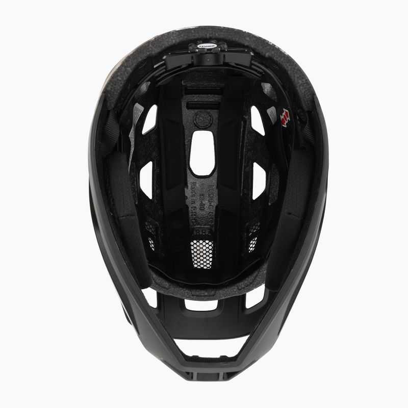 Детска велосипедна каска UVEX React Fullface Jr black/white matt 5