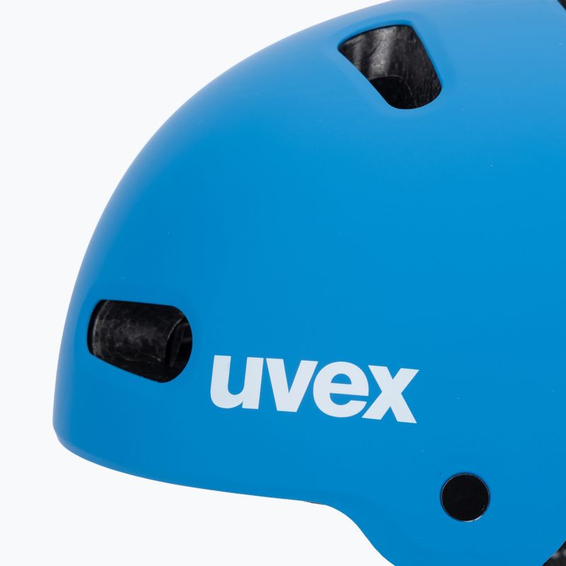 Детска каска UVEX Kid 4 bubble blue matt 7