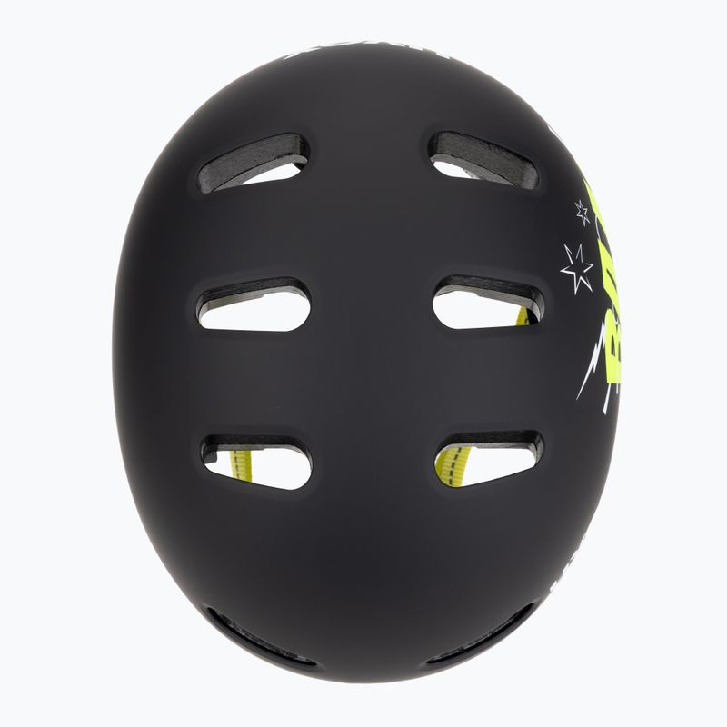 Детска каска UVEX Kid 4 Style bam black/lime matt 6