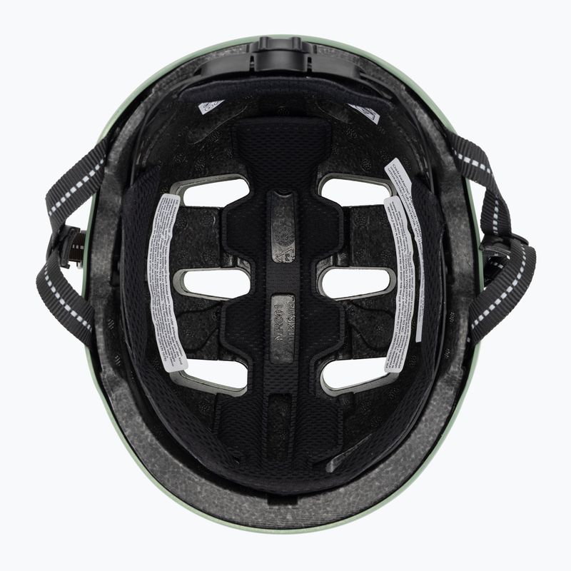 Детска каска UVEX Kid 4 Style bam moss green/papaya matt 5