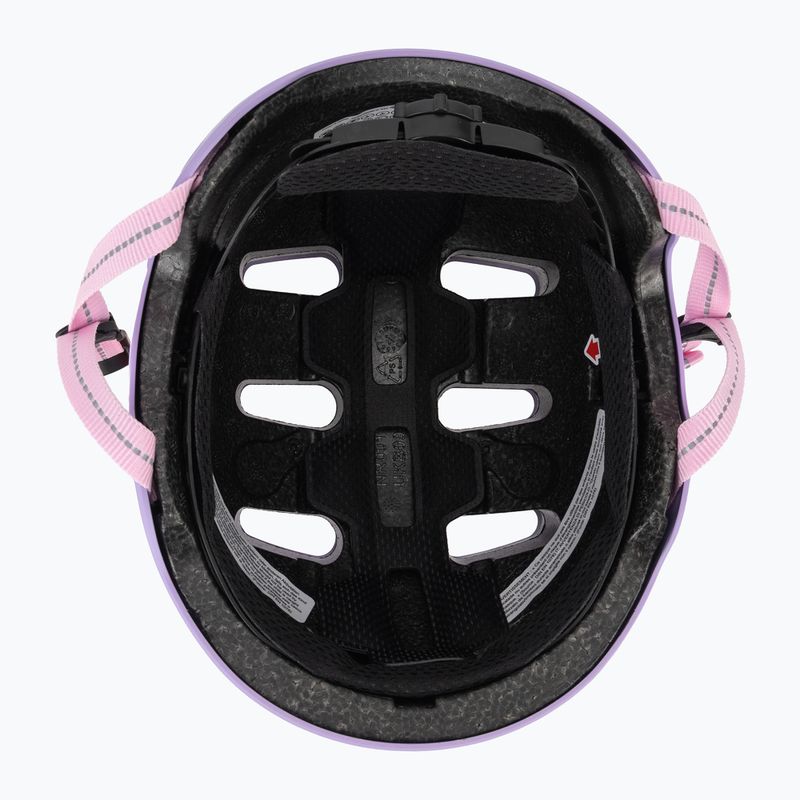 Детска каска UVEX Kid 4 Style flower lilac matt 5