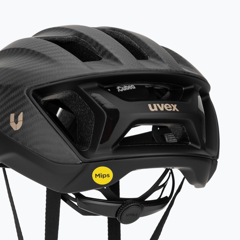 Велосипедна каска UVEX Ultimate Surge Carbon Mips all black matt 8