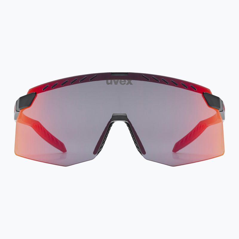 Слънчеви очила UVEX Pace Stage black matt/mirror red 3